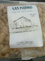 Almendras revelada fritas