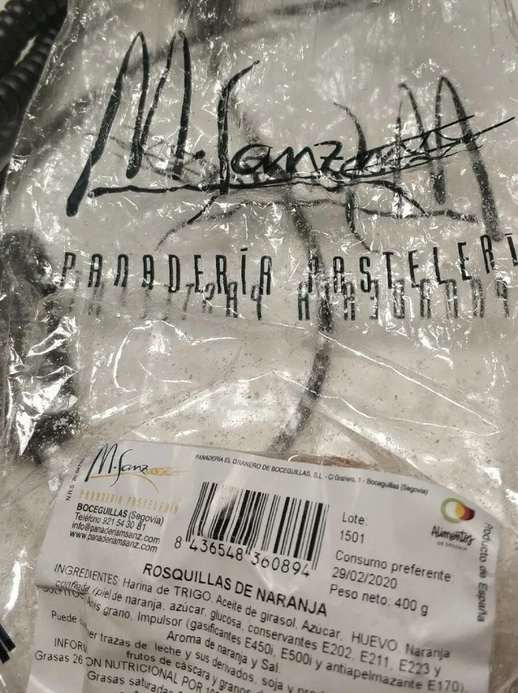 Rosquillas de naranja