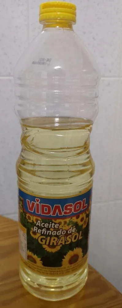 Aceite refinado de girasol
