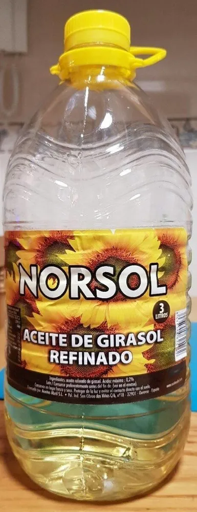 Aceite de girasol refinado Norsol