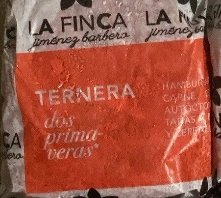 Burguer meat de ternera