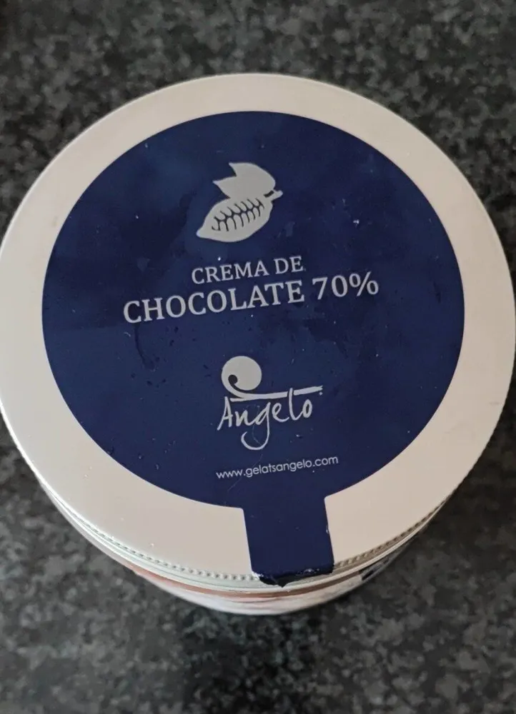 Gelat crema de chocolate 70