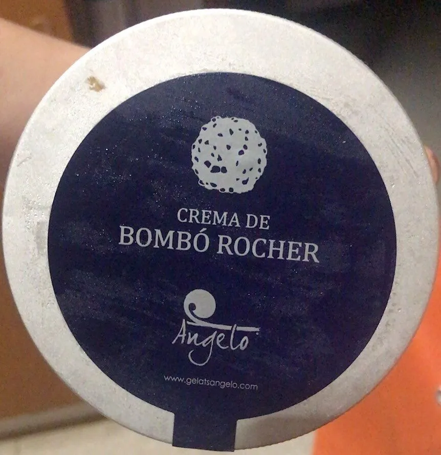 Crema de bombó Rocher