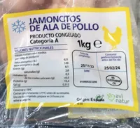 jamoncitos de ala de pollo