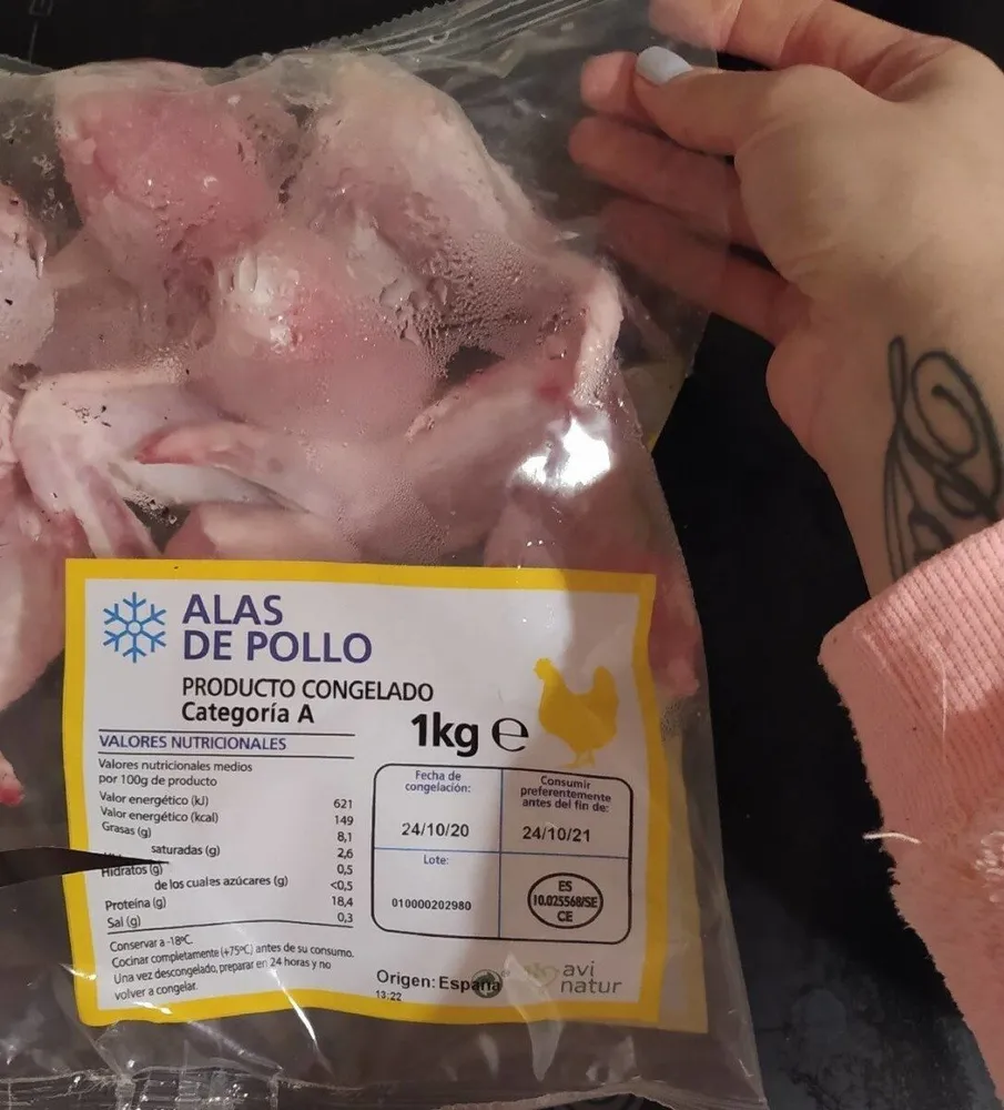 Alas de pollo