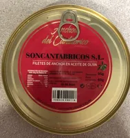 Filetes de anchoa en aceite de oliva