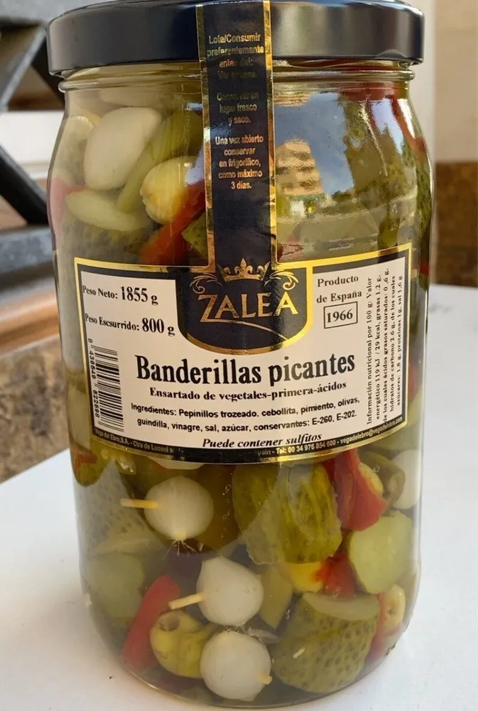 Banderillas picantes