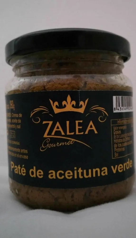 Pâté des olives verts