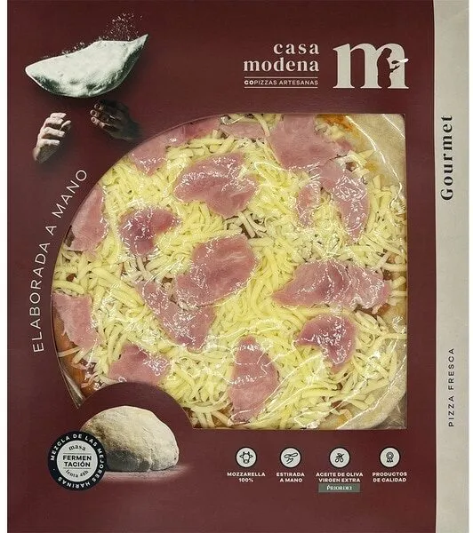 Pizza de prosciutto