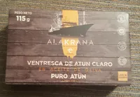Ventresca de atún claro en aceite de oliva