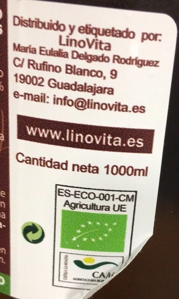 Aceite de lino