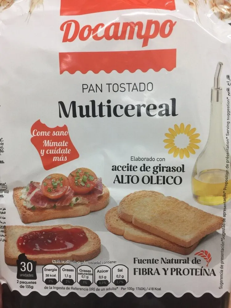 Docampo pan tostado