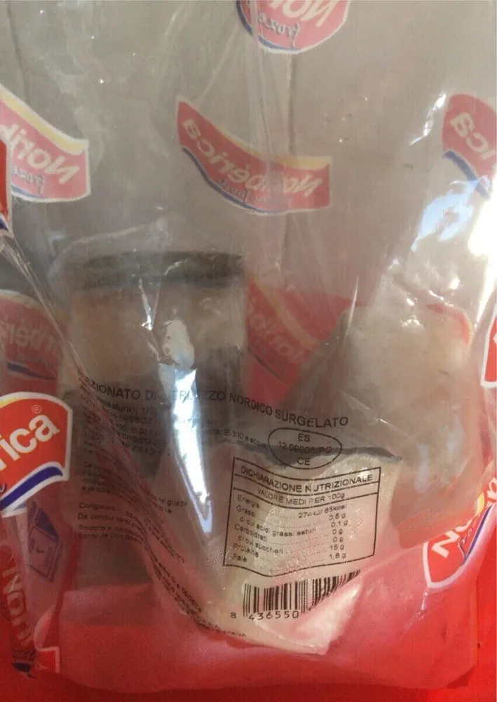 Merluzzo nordico surgelato