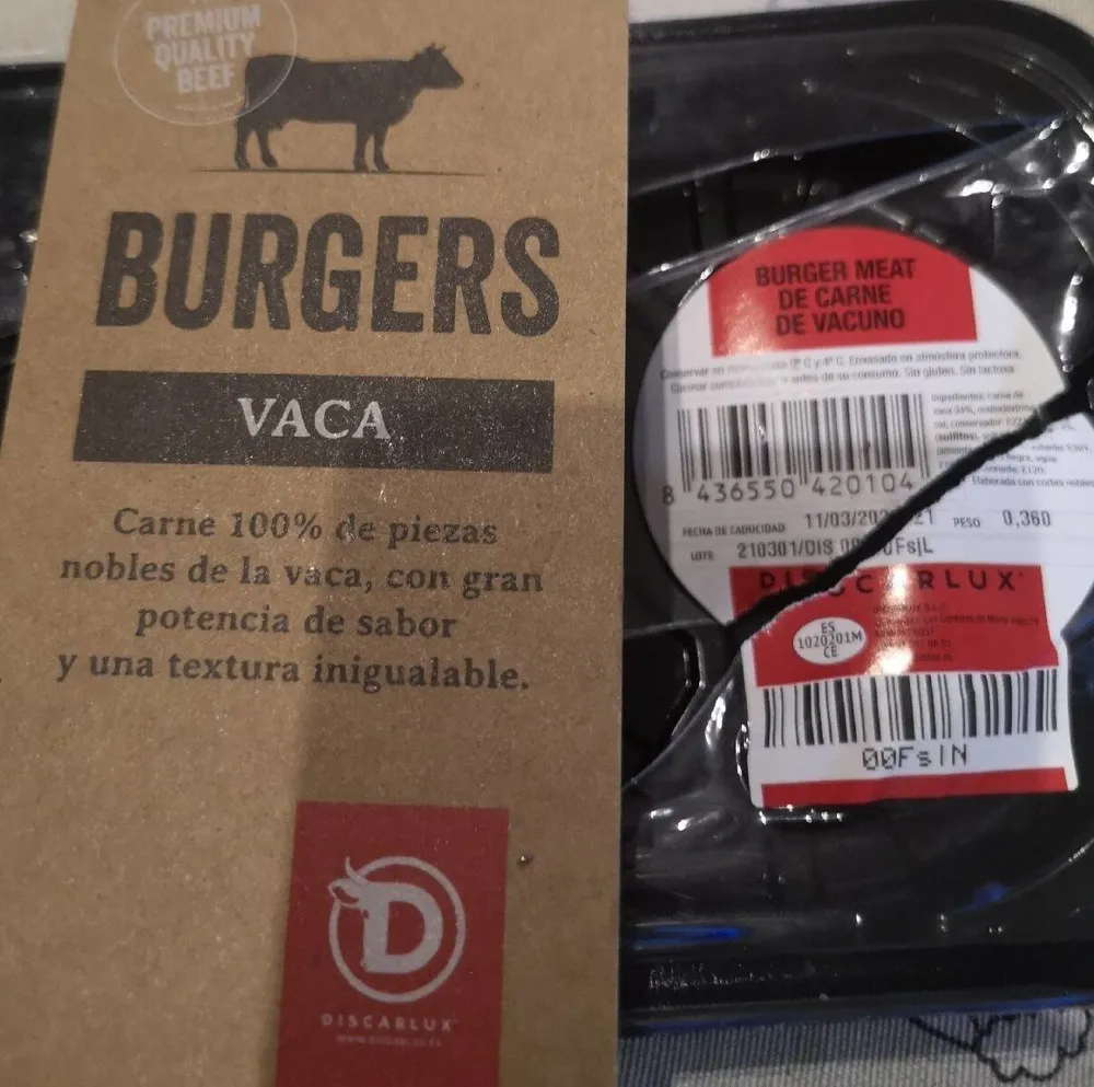 Burgers de vaca