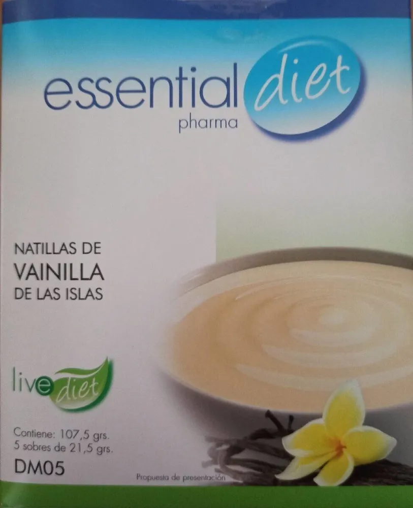 Natillas de vainilla