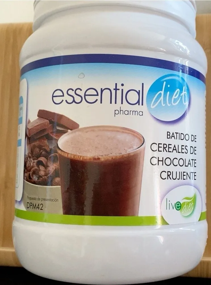 Batido de cereales de chocolate crujiente