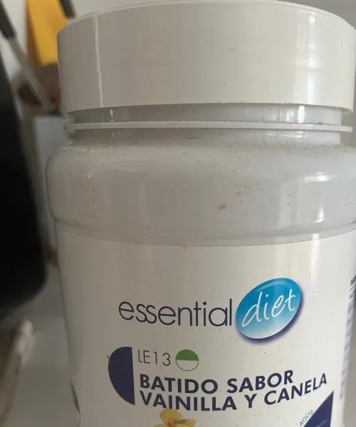 Batido sabor vainilla y canela
