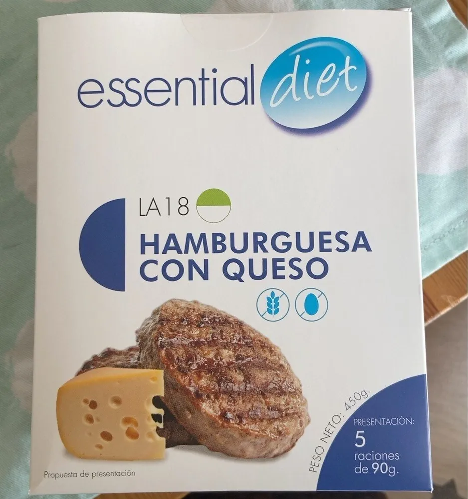 Hamburguesa con queso