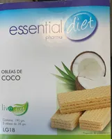 Obleas de coco