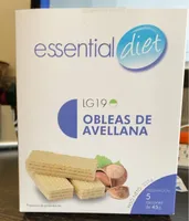 Obleas de avellana