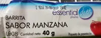 Barrita sabor manzana