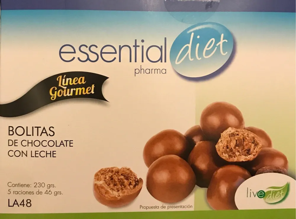 Bolitas de chocolate con leche