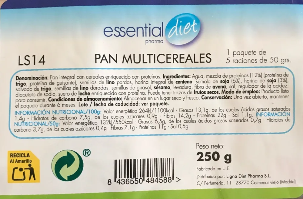 Pan Multicereales
