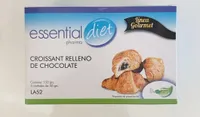 Croissant relleno de chocolate