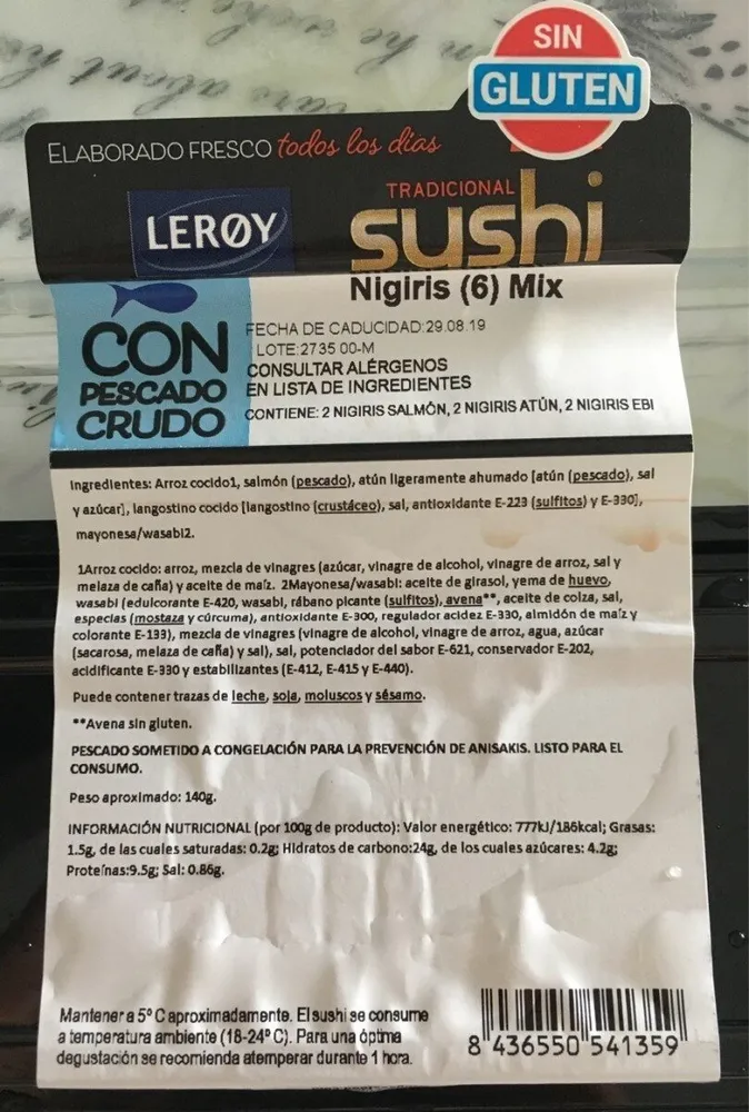 Sushi Nigiris Mix