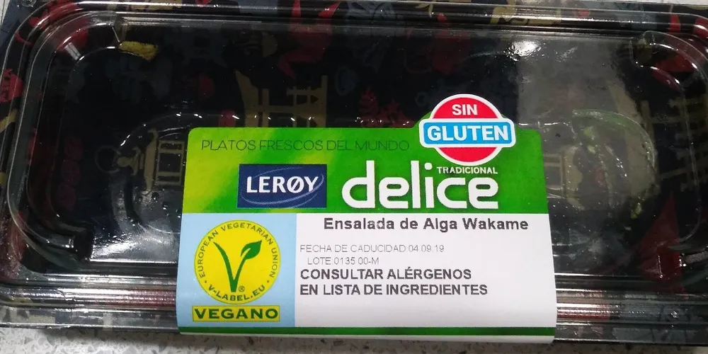 Ensalada alga wakame