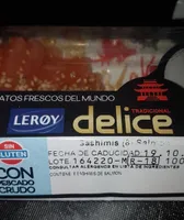 Sashimi de salmón