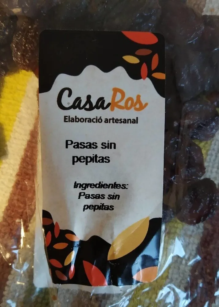 Pasa sin pepitas