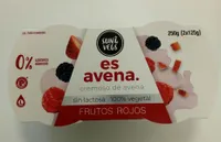 SUN&VEGS CREMOSO DE AVENA FRUTOS ROJOS