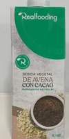 Bebida vegetal de avena con cacao