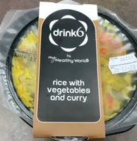 Rice with vegetables and curry