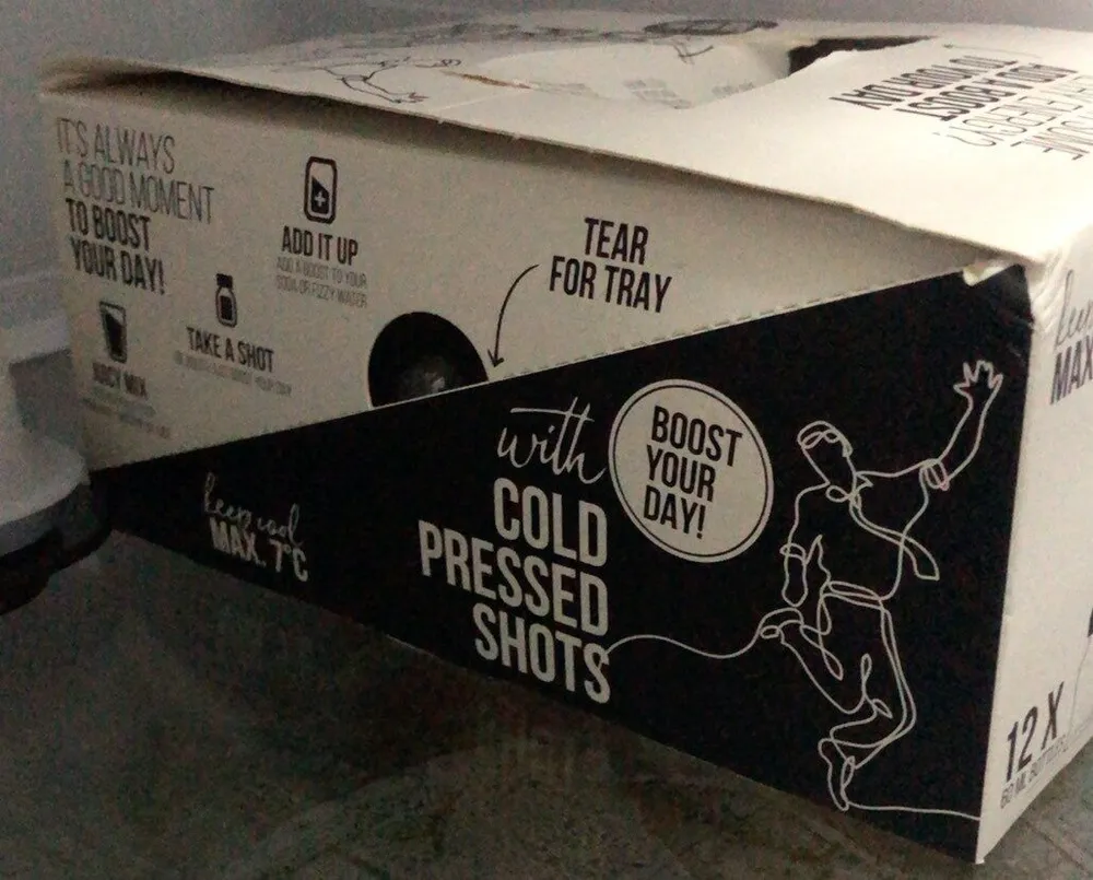 Cold pressed shots