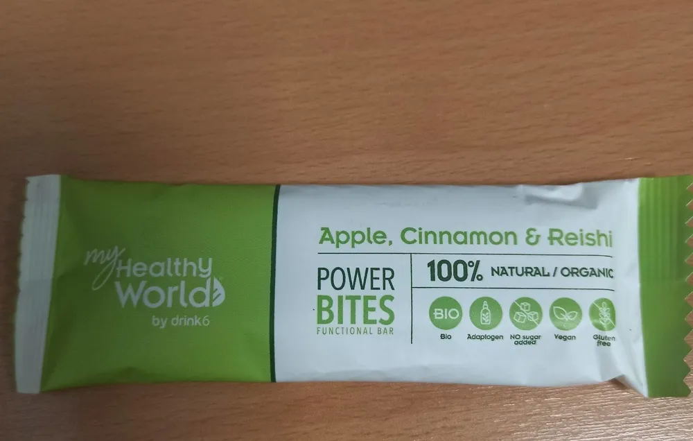 Apple, cinnamon & reishi power bites