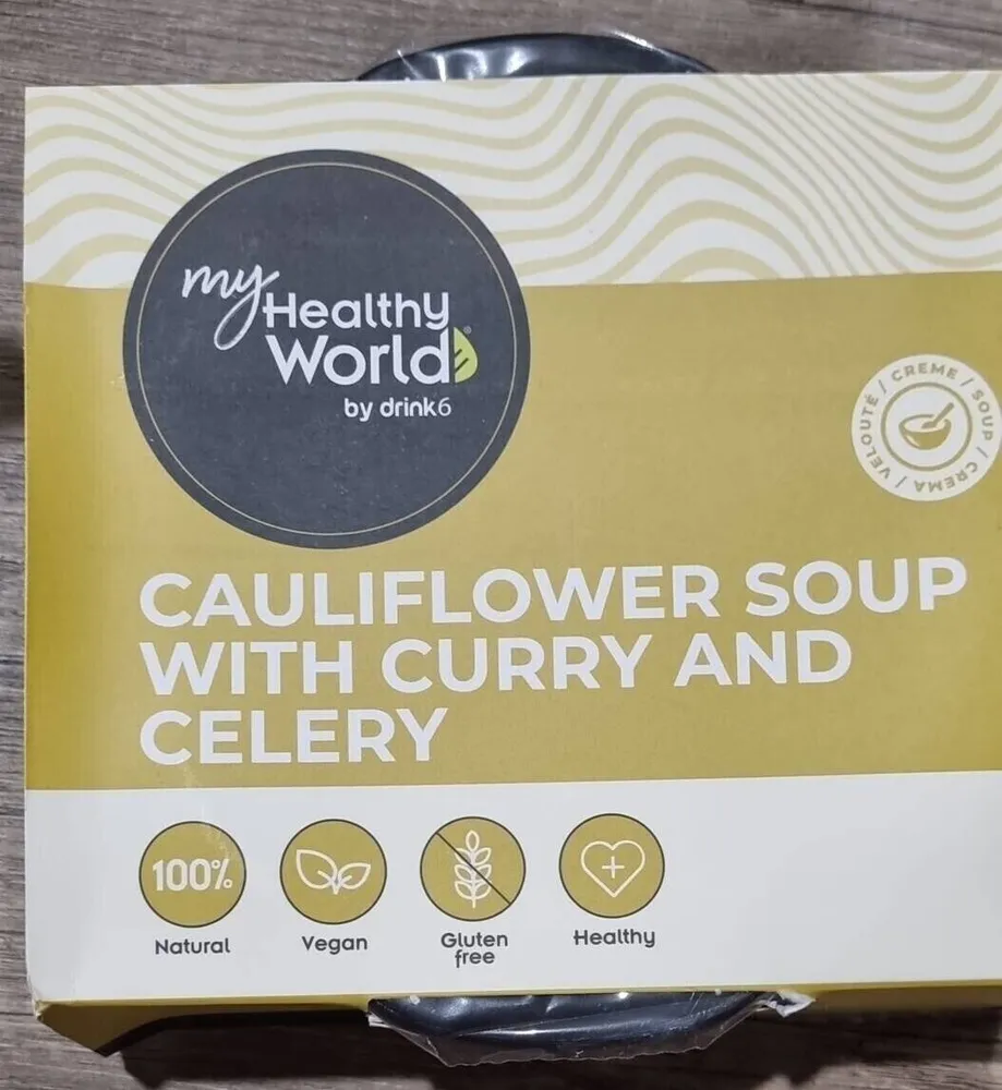 Cauliflower souo with curry and celery