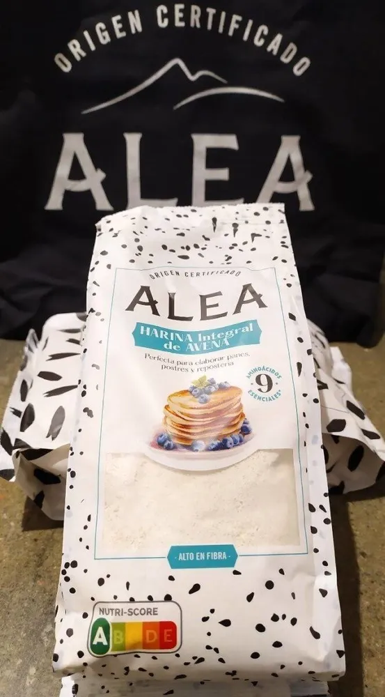 Harina integral de avena