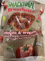 Tomato and Oregano Bruschetta Snacks