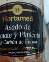 Asado de tomate y pimiento al carbon