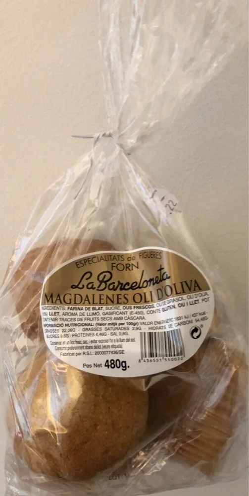 Magdalenes d’oli d’oliva