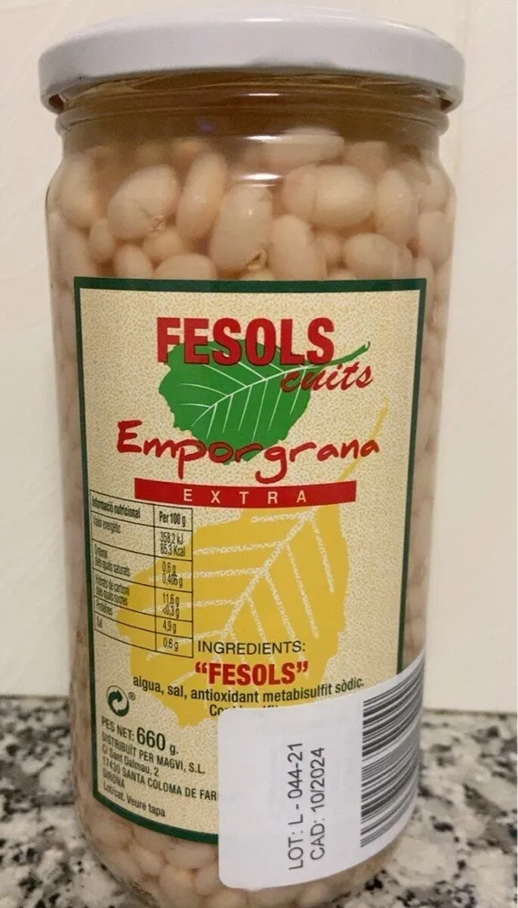 Fesols cuits