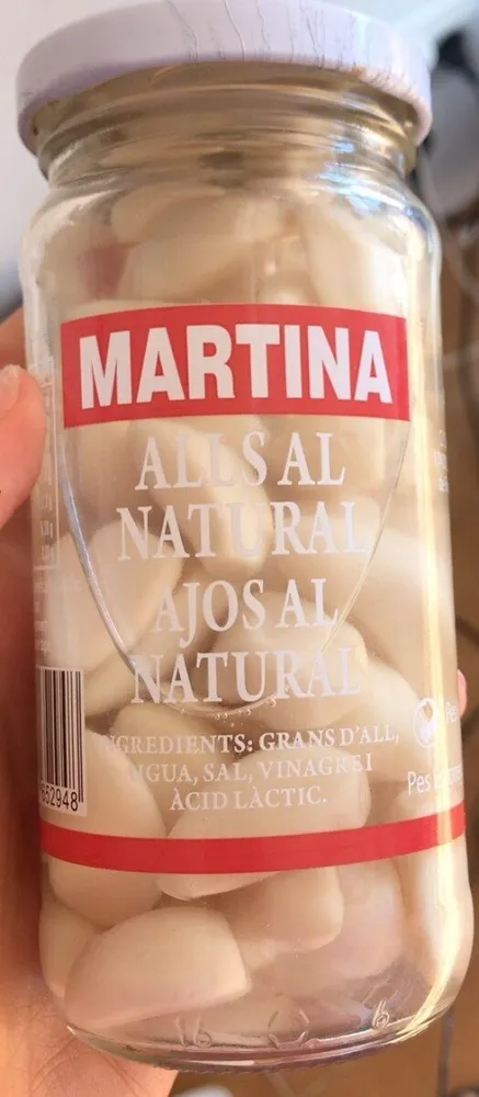 Ajos al natural