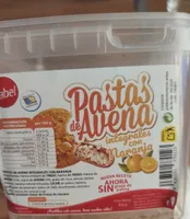 Pastas de avena integrales con naranja