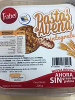 Pastas de avena integrales