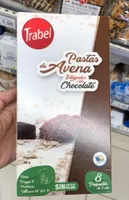 Pastas de avena integrales con chocolate