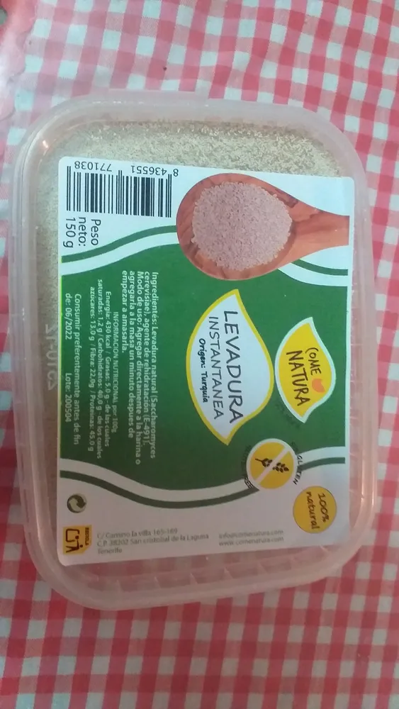 LEVADURA INSTANTANEA