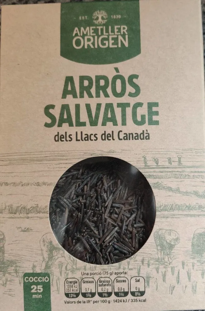 Arròs salvatge