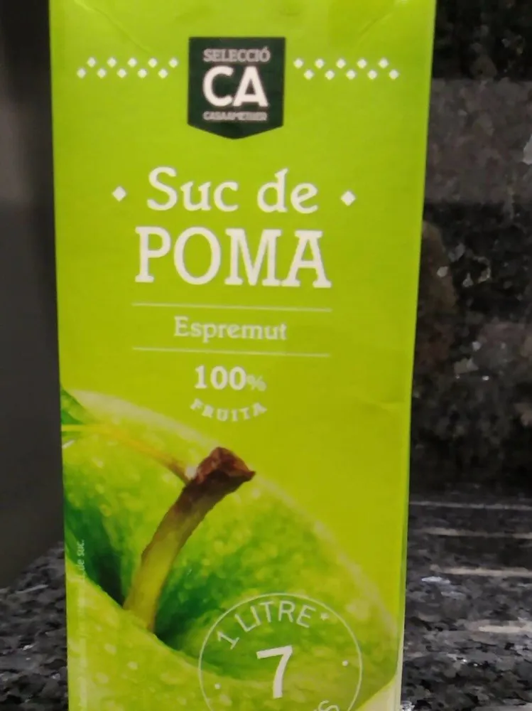 Suc de poma